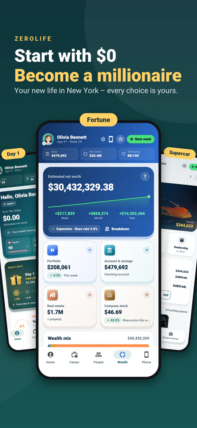 ZeroLife in New York – Start with $0, become a millionaire